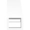 Ekena Millwork 3-in. W x 6-in. D x 6-in. H Merced Architectural Grade PVC Knee Brace BRCP03X06X06MRC - alternate 6